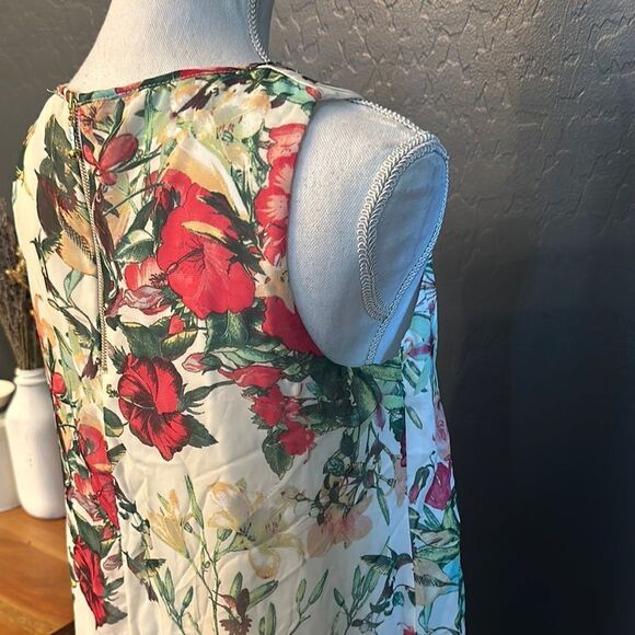 Floral Sleeveless Dress - Multicolor - Picture 5 of 6